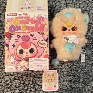 Baby three Quirky Ox Squad- Sweetie Warmie SPECIAL EYES